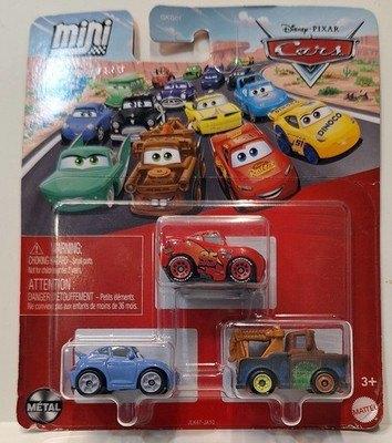 Cars: Mini Racers 3-pack: Sally - Lightning McQueen - Takel, ., Nieuw, Ophalen of Verzenden, .