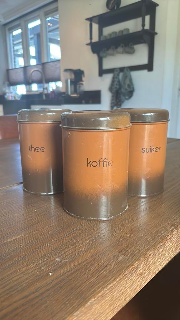 Vintage voorraadblikken brabantia, Antiek en Kunst, Ophalen of Verzenden