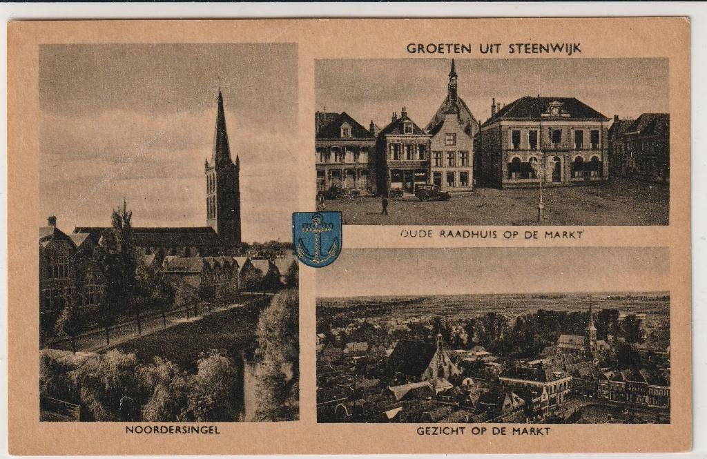 Groeten uit Steenwijk, Ophalen of Verzenden, Ongelopen, Overijssel