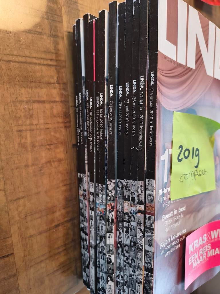 LINDA. Magazine Jaargang 2019 Compleet, Boeken, Ophalen of Verzenden, Gelezen, Damesbladen