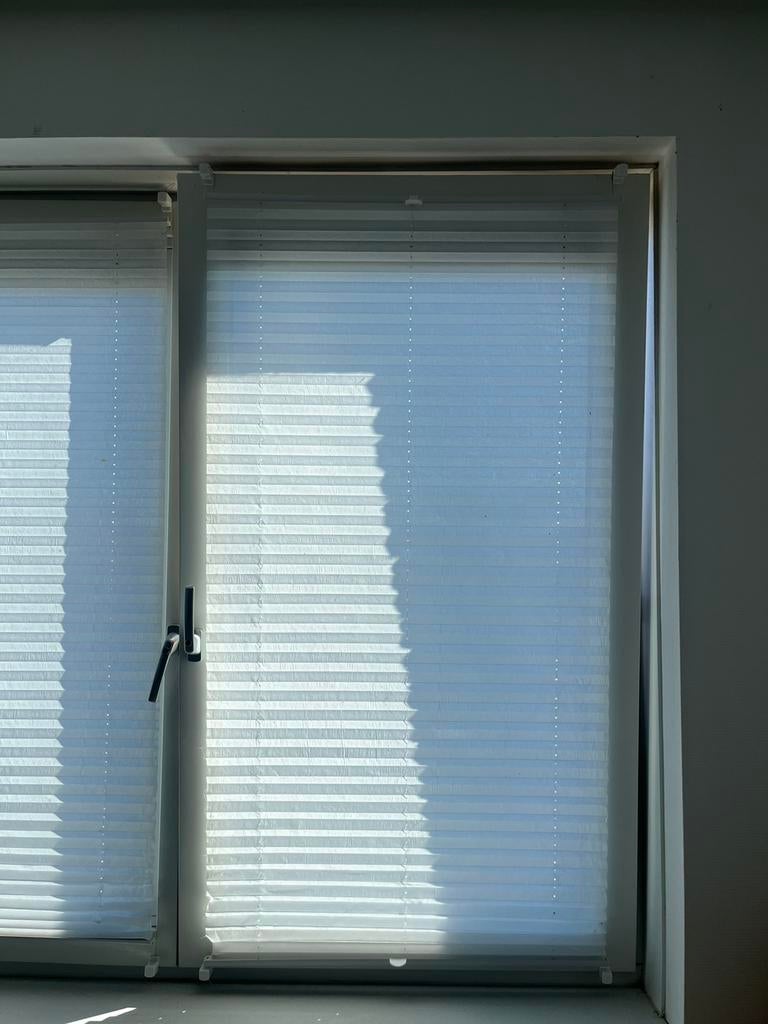 Witte plisse, Ophalen, Nieuw, 50 tot 100 cm, Minder dan 100 cm