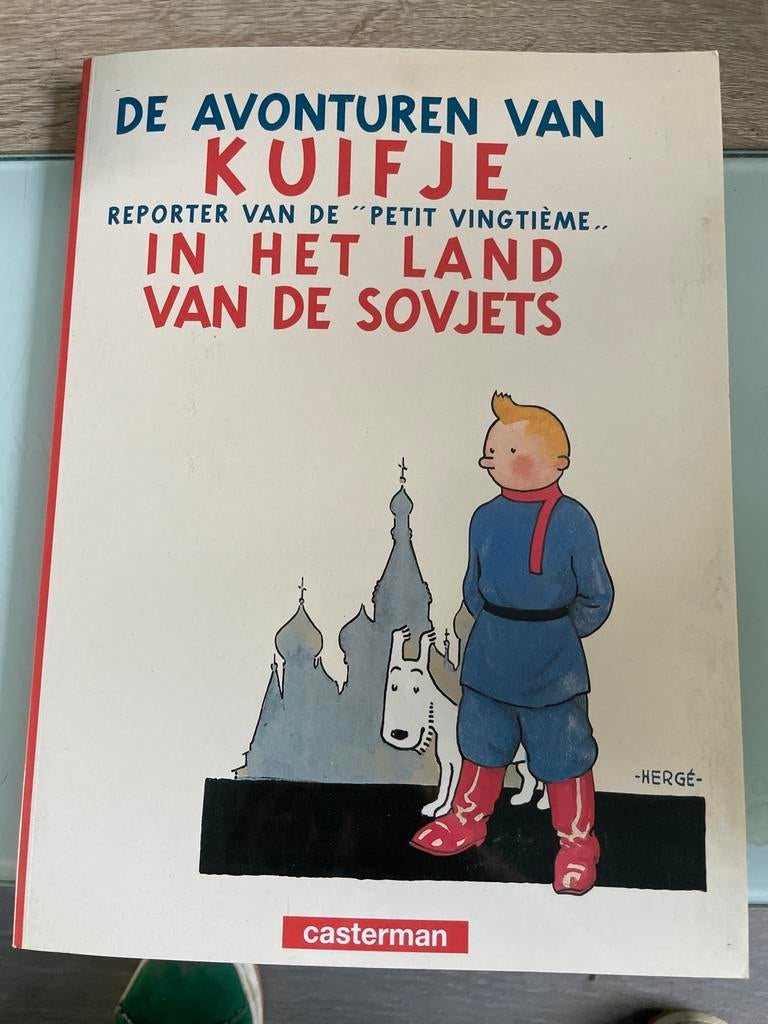 De Avonturen van Kuifje: In het Land van de Sovjets, Eén stripboek, Ophalen, Zo goed als nieuw