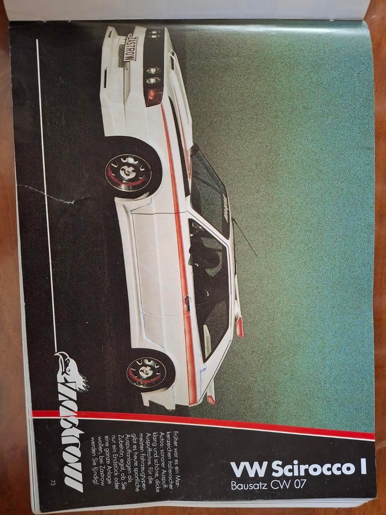 Scirocco 1 ZATROW uitbouwset (achterzijde ontbreekt), Ophalen