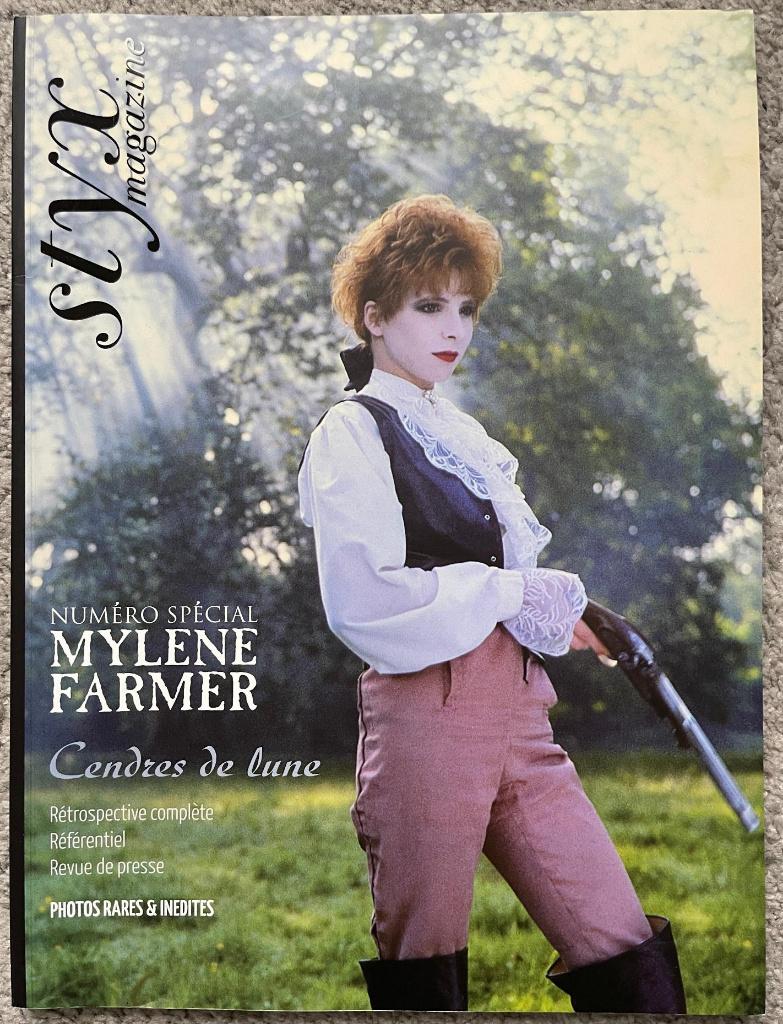 styx magazine mylene farmer cendres de lune/ainsi.../tour 89, Verzamelen, Muziek, Artiesten en Beroemdheden, Ophalen of Verzenden