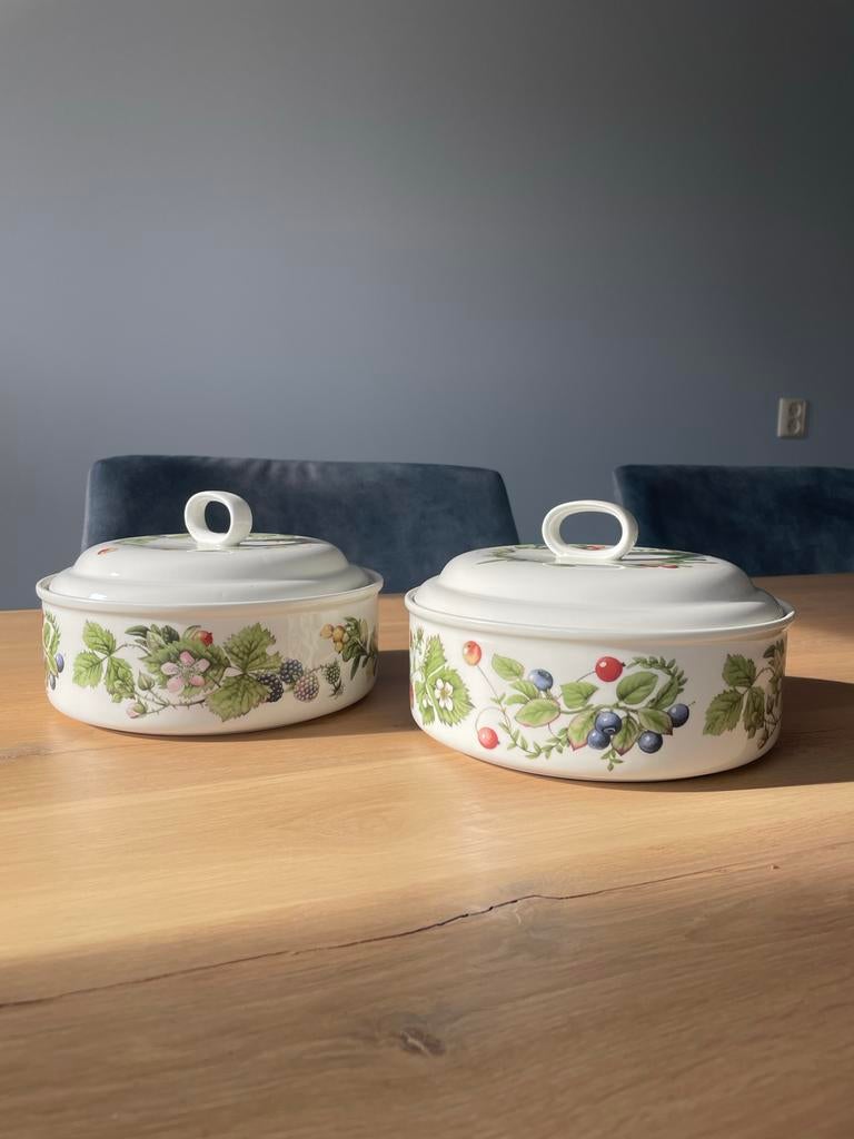 Marjolein Bastin serveerschalen - 2 stuks, Ophalen, Keramiek, Overige stijlen, Schaal of Schalen