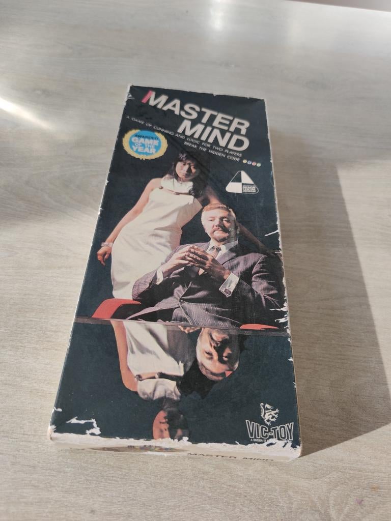 Vintage Mastermind spel - Code kraken, Gebruikt, Een of twee spelers, Onbekend, Ophalen of Verzenden
