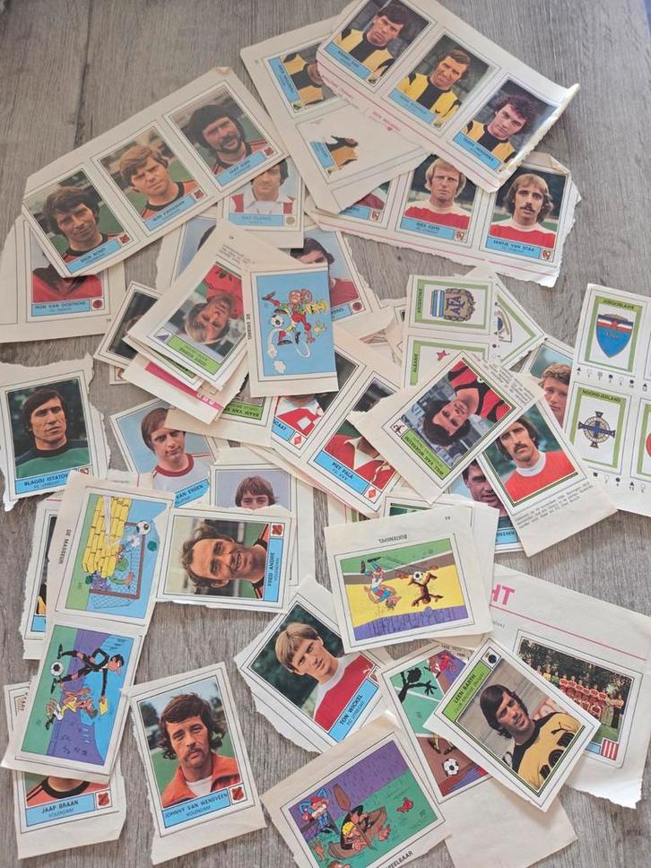 Voetbalplaatjes Paling 1976 - Vintage Collectie, Verzamelen, Sportartikelen en Voetbal, Gebruikt, Poster, Plaatje of Sticker, Overige binnenlandse clubs