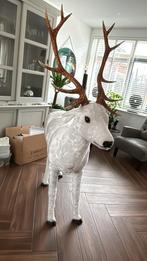 Groot 180 cm decoratief rendier - Perfect voor feestdagen!, Huis en Inrichting, Ophalen, Zo goed als nieuw