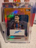 Pedri Bona Fide Baller Auto/25 - FC Barcelona Topps, Ophalen of Verzenden, Nieuw, Buitenlandse clubs, Spelerskaart