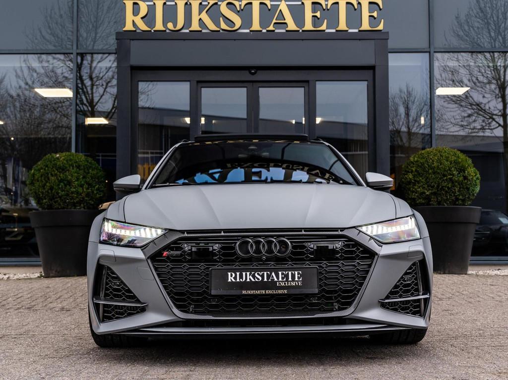 Audi RS6 Avant 4.0 TFSI Quattro|PANO|B&O|KERAMISCH|CARBON, Auto's, Audi, Automaat, Gebruikt, 600 pk, RS6