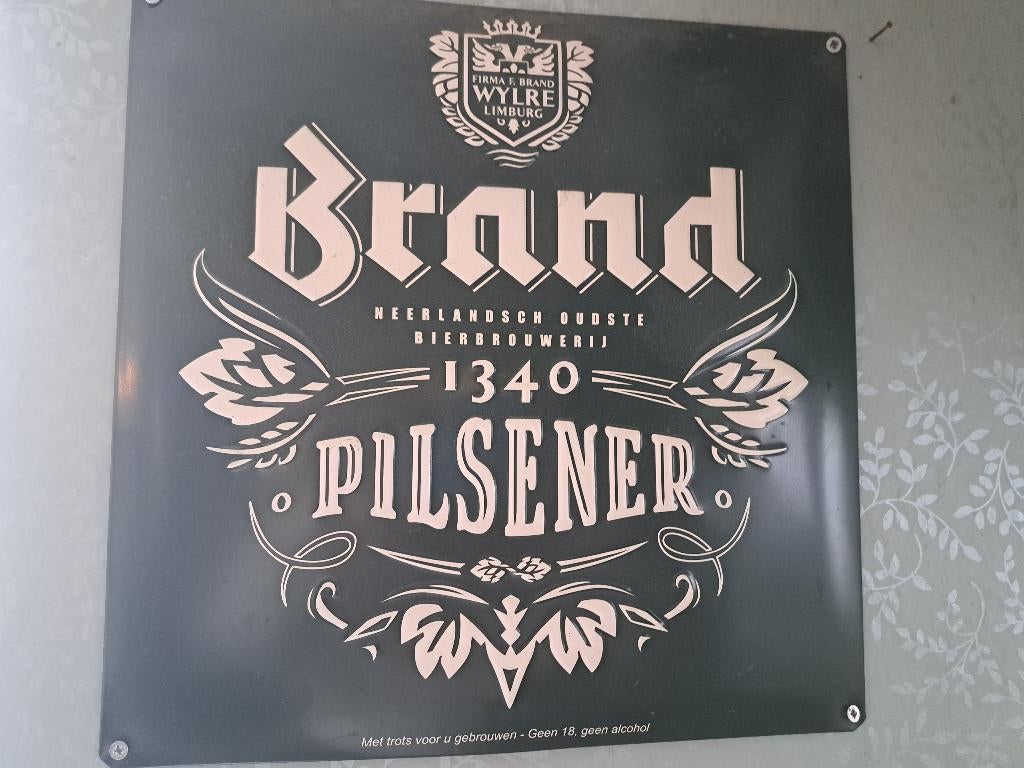 bier reclame reclame schild, Verzamelen, Verzenden, Nieuw, Reclamebord, Plaat of Schild, Overige merken