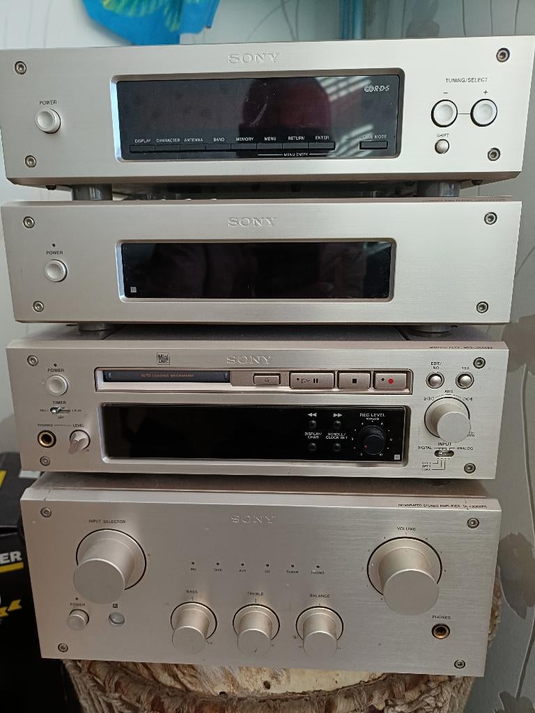 Sony compact stereo, Audio, Tv en Foto, Stereo-sets, Ophalen, Zo goed als nieuw, Sony, Tuner of Radio