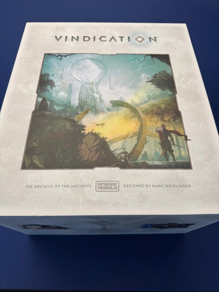 Vindication Boardgame / bordspel - Archive Edition, Ophalen of Verzenden, Zo goed als nieuw