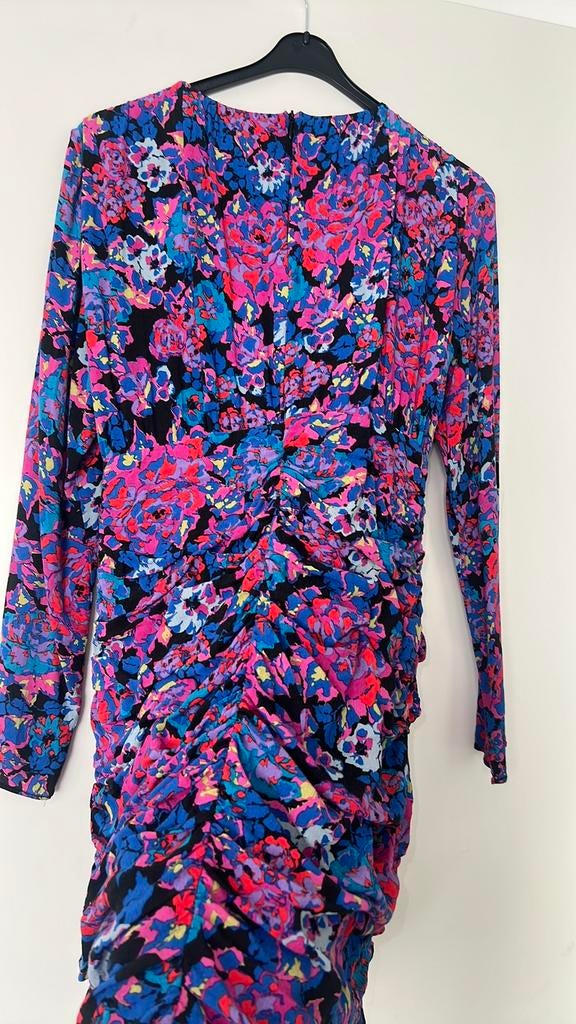 Zara jurk flower maat M, Ophalen of Verzenden, Zo goed als nieuw, Maat 38/40 (M), Boven de knie