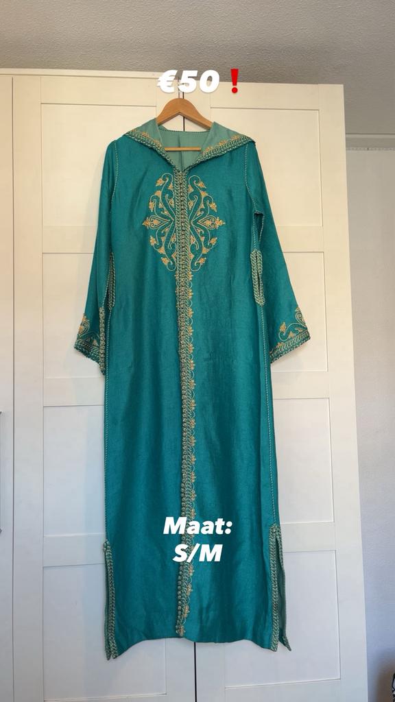 Marokaanse djellaba, Kleding | Dames, Gelegenheidskleding, Overige typen, Overige kleuren, Zo goed als nieuw, Ophalen