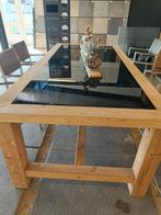 Tuintafel douglas met glasplaat, Ophalen