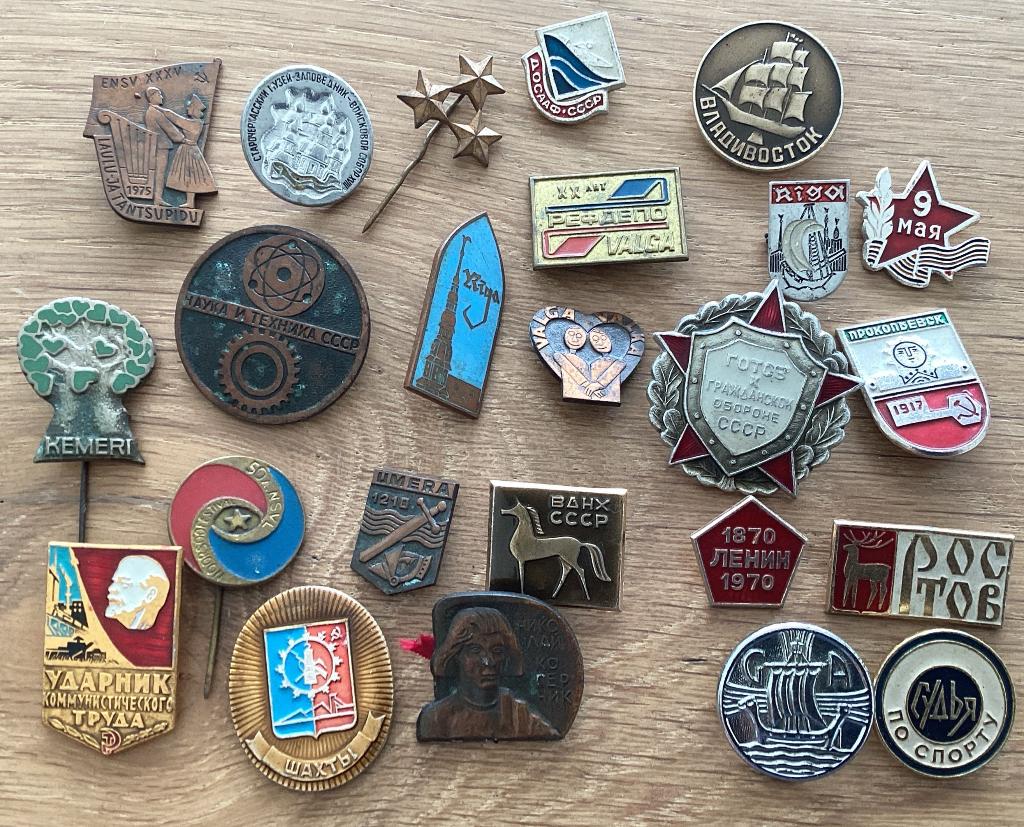 Oude Russische speldjes, Verzamelen, Verzenden, Gebruikt, Overige onderwerpen