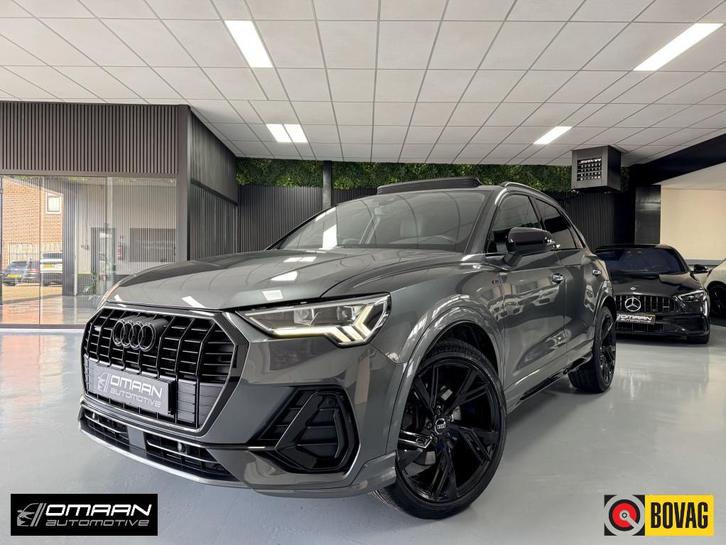 Audi Q3 40 2.0 TFSI Quattro 191PK S-line RS PANO LEER MATRIX, Auto's, Audi, Bedrijf, Te koop, Q3, 4x4, ABS, Achteruitrijcamera