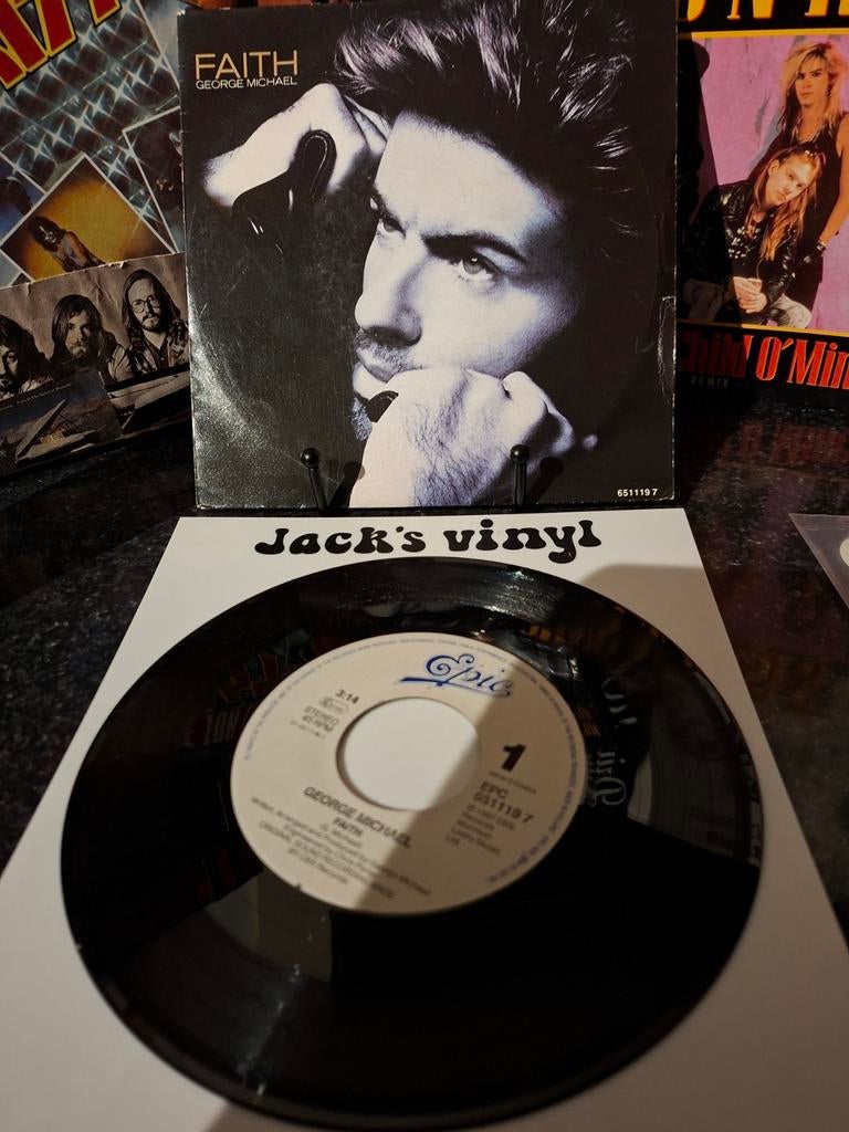 George Michael - Faith (Single Vinyl) 1987, Cd's en Dvd's, Vinyl | Pop, Ophalen of Verzenden, Zo goed als nieuw