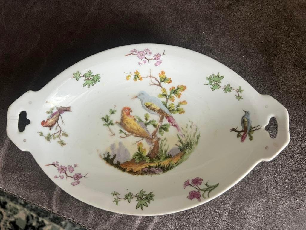 Vintage jaren ‘70 Porseleinen Schaaltje Oostenrijk., Ophalen of Verzenden, Overige stijlen, Porselein, Schaal of Schalen