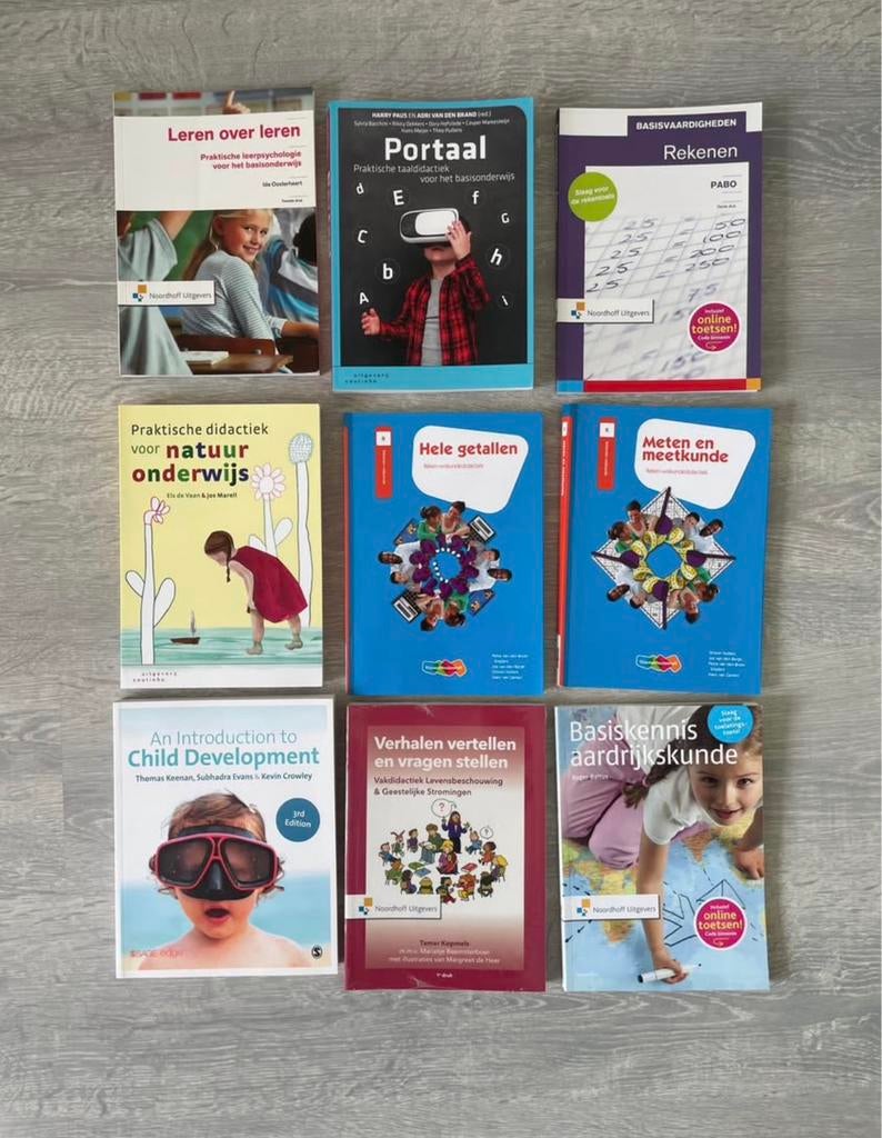 PABO studieboeken - los en compleet te koop!, Boeken, Ophalen of Verzenden, Beta, Zo goed als nieuw, HBO