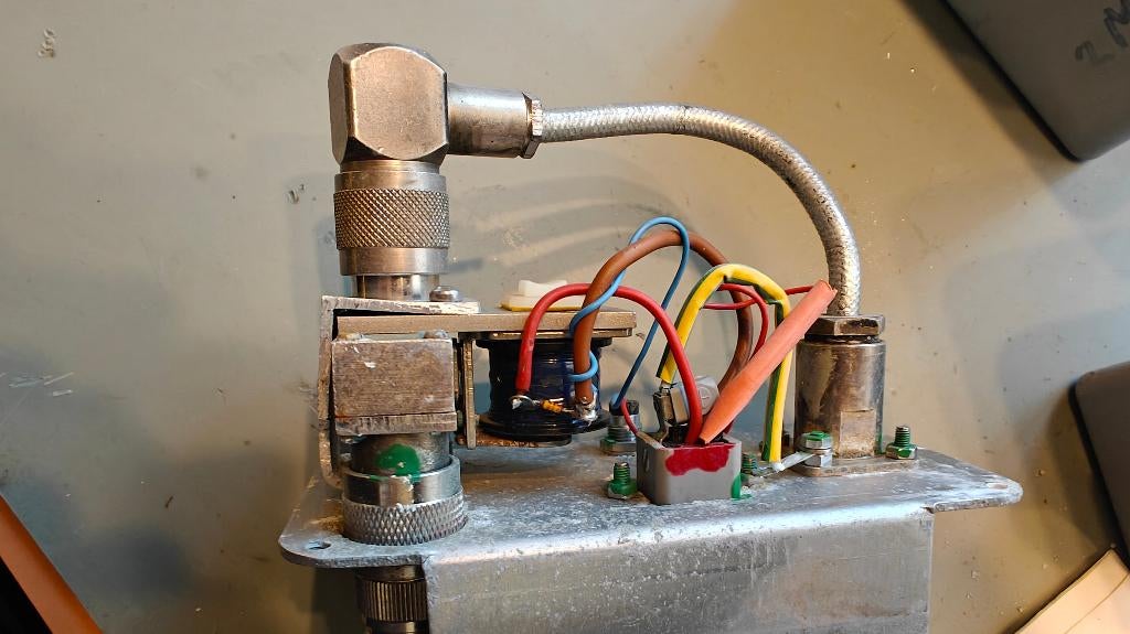 Mast  antenne schakelaar VHF UHF, Telecommunicatie, Antennes en Masten, Ophalen of Verzenden, Gebruikt, Antenne