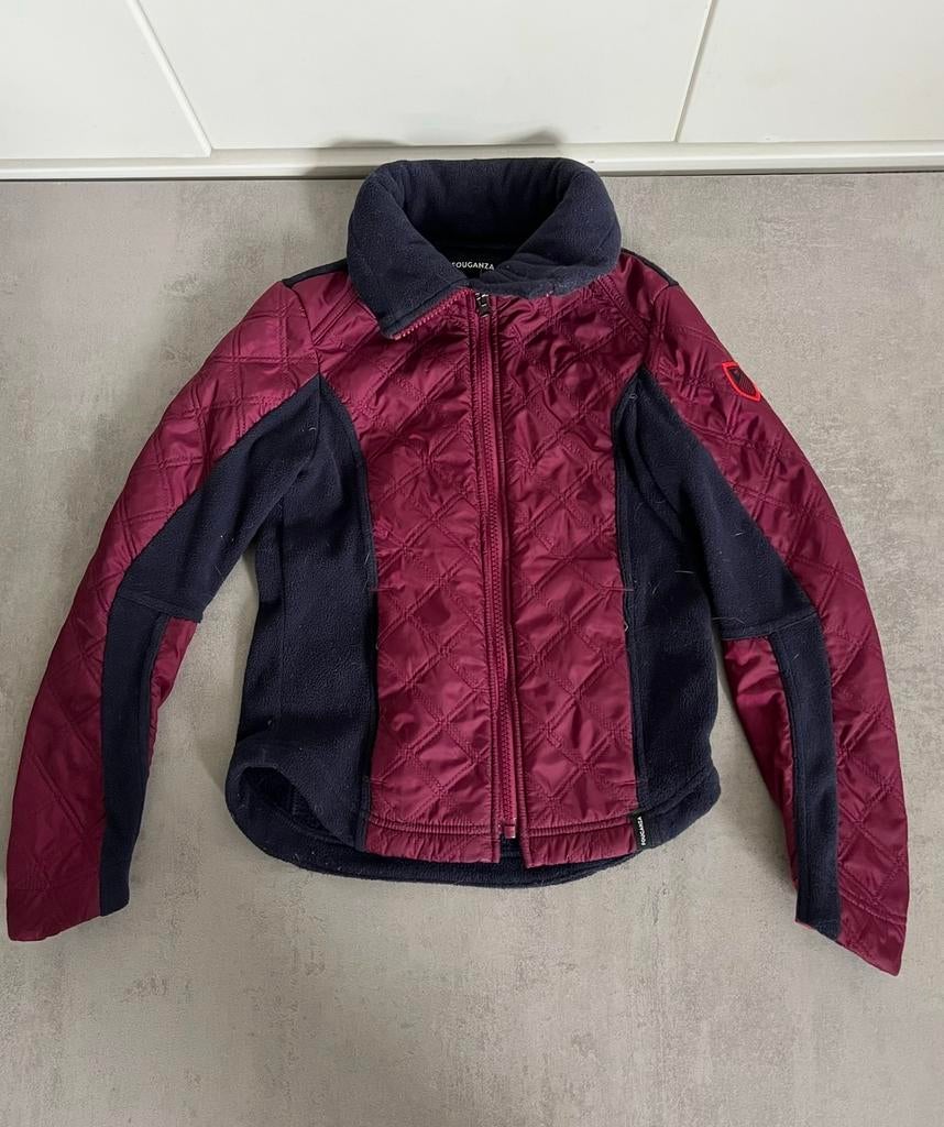 ZGAN Decathlon paardrijjasje / jas maat 122, Kinderen en Baby's, Ophalen of Verzenden, Zo goed als nieuw, Meisje, Jas