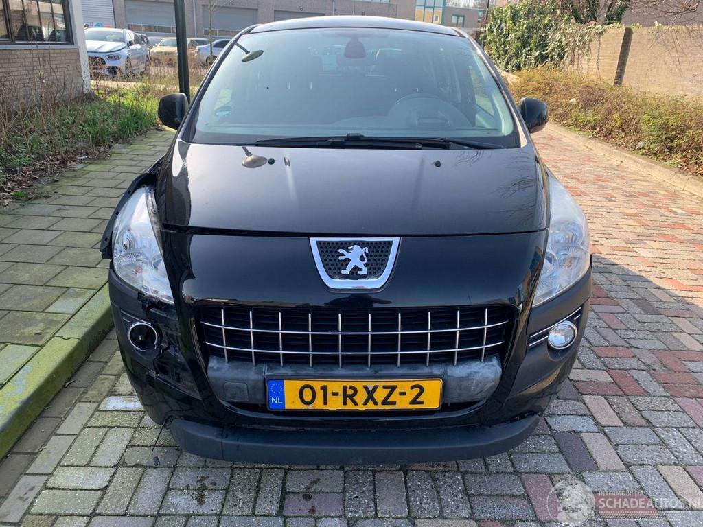 Peugeot 3008 1.6 VTI ST (bj 2010), Overige carrosserieën, Zwart, Handgeschakeld, 1598 cc