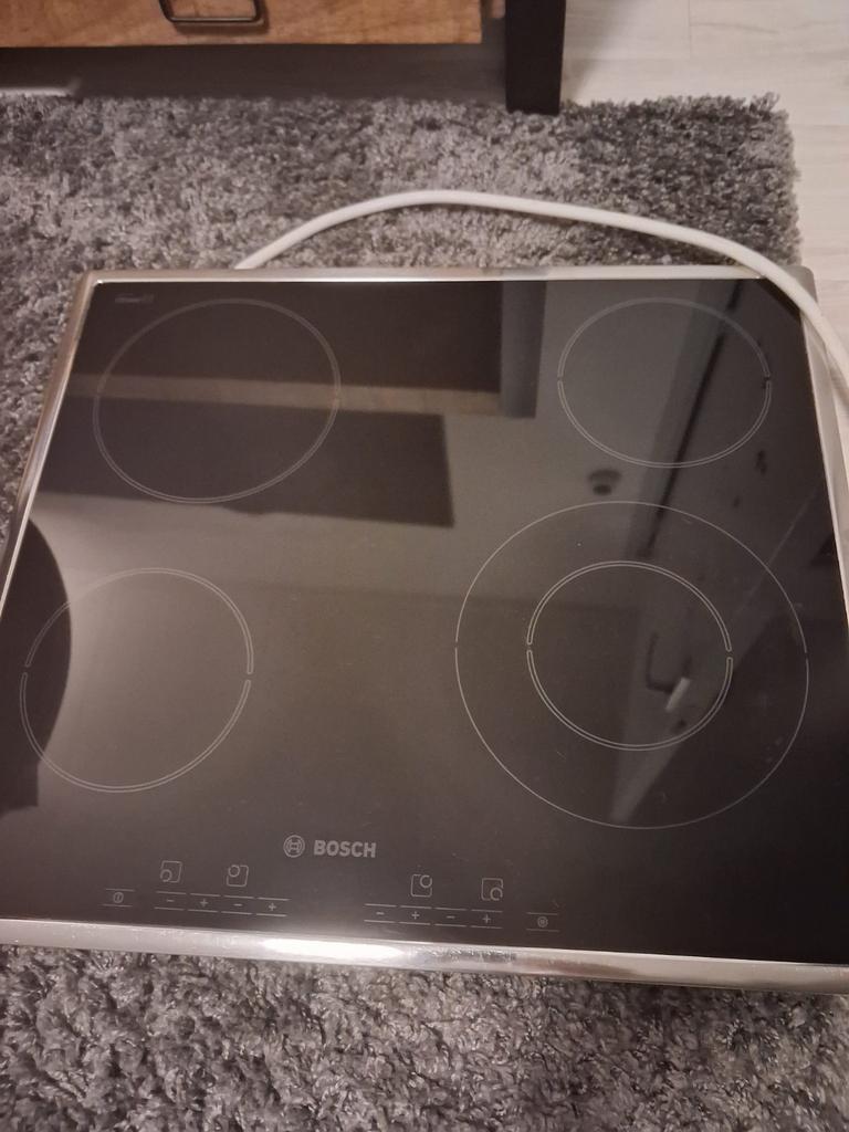 Bosch  inbouwkookplaat, Witgoed en Apparatuur, Kookplaten, Ophalen, Inbouw, Keramisch, 4 kookzones