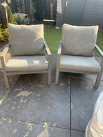 Loungeset 5 zitplaatsen z.g.a.n. met lichte schade, Ophalen, Zo goed als nieuw, Loungeset, 5 zitplaatsen