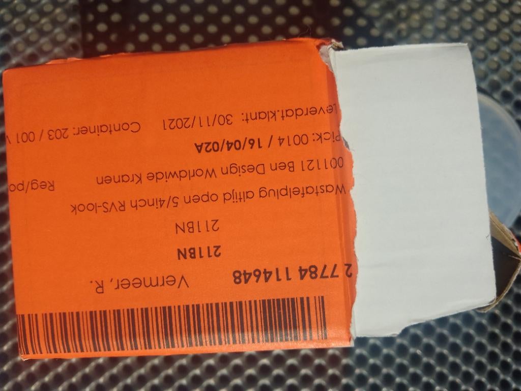 Wastafelplug nieuw RVS look, Ophalen of Verzenden, Nieuw, Rvs, Douche