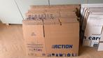 Verhuisdozen pakket: 21x Gamma, 33x Action, Ophalen, 40 tot 60 cm, Opvouwbaar, 50 tot 75 cm