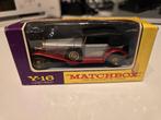 1928 Mercedes SS coupe , matchbox y-16, Ophalen of Verzenden, Zo goed als nieuw, Auto