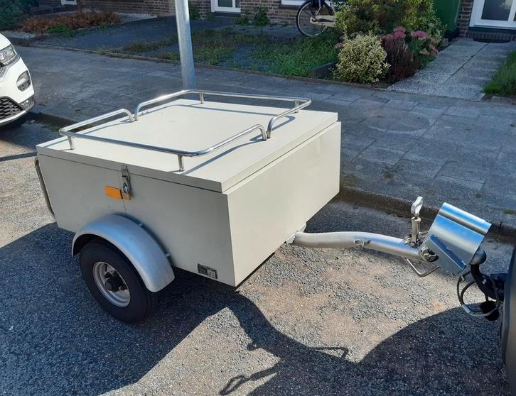 Bagagewagen met deksel, Auto diversen, Aanhangers en Bagagewagens, Gebruikt, Ophalen