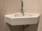 Hoekwastafel voor toilet, Ophalen of Verzenden, Zo goed als nieuw, Toilet