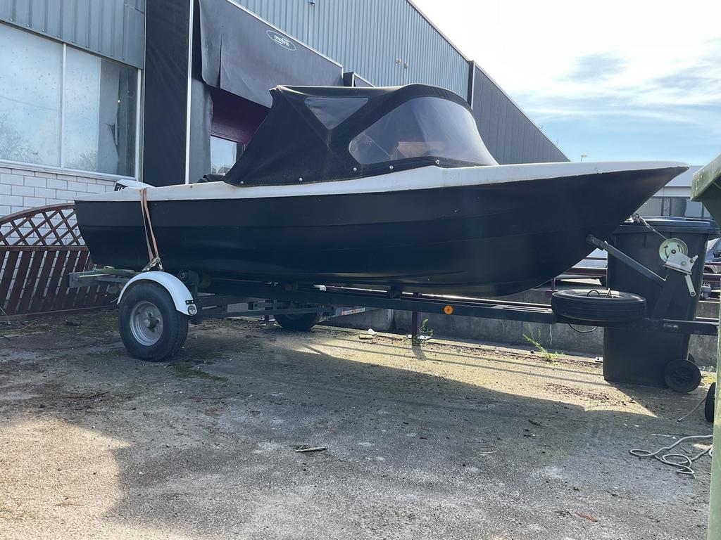 Polyester plezier bootje, Watersport en Boten, Ophalen, Gebruikt, Overige typen