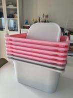 Ikea Trofast bakken + deksels (7 stuks), Ophalen, Kunststof, Mand, Zo goed als nieuw