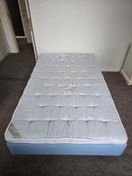 Bed 120 cm, Ophalen, Gebruikt, Wit, Twijfelaar