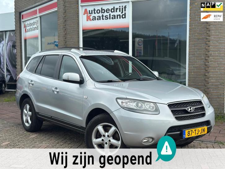 Hyundai Santa Fe 2.7i V6 Dynamic - Clima - Cruise - Trekhaak, Auto's, Hyundai, Bedrijf, Te koop, Santa Fe, ABS, Airbags, Airconditioning