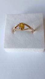 Oude gouden ring met Citrien, 10 krt, Verzenden, Goud, Ring, Met edelsteen