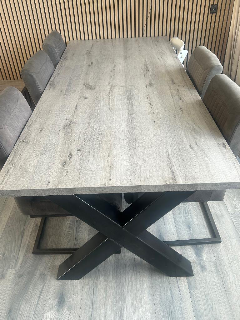 Meubelset lichtgrijs eiken te koop, Ophalen