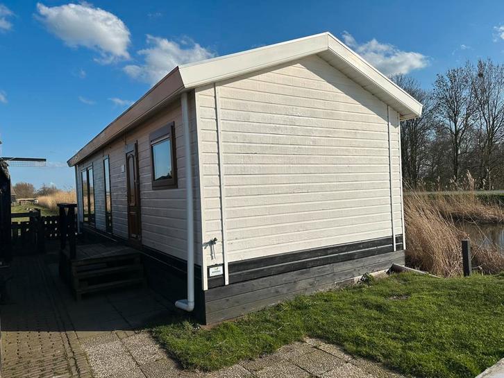 Woon Chalet, stacaravan, kangoeroe woning 4m x 12m, Caravans en Kamperen, Stacaravans, tot en met 3, Ophalen