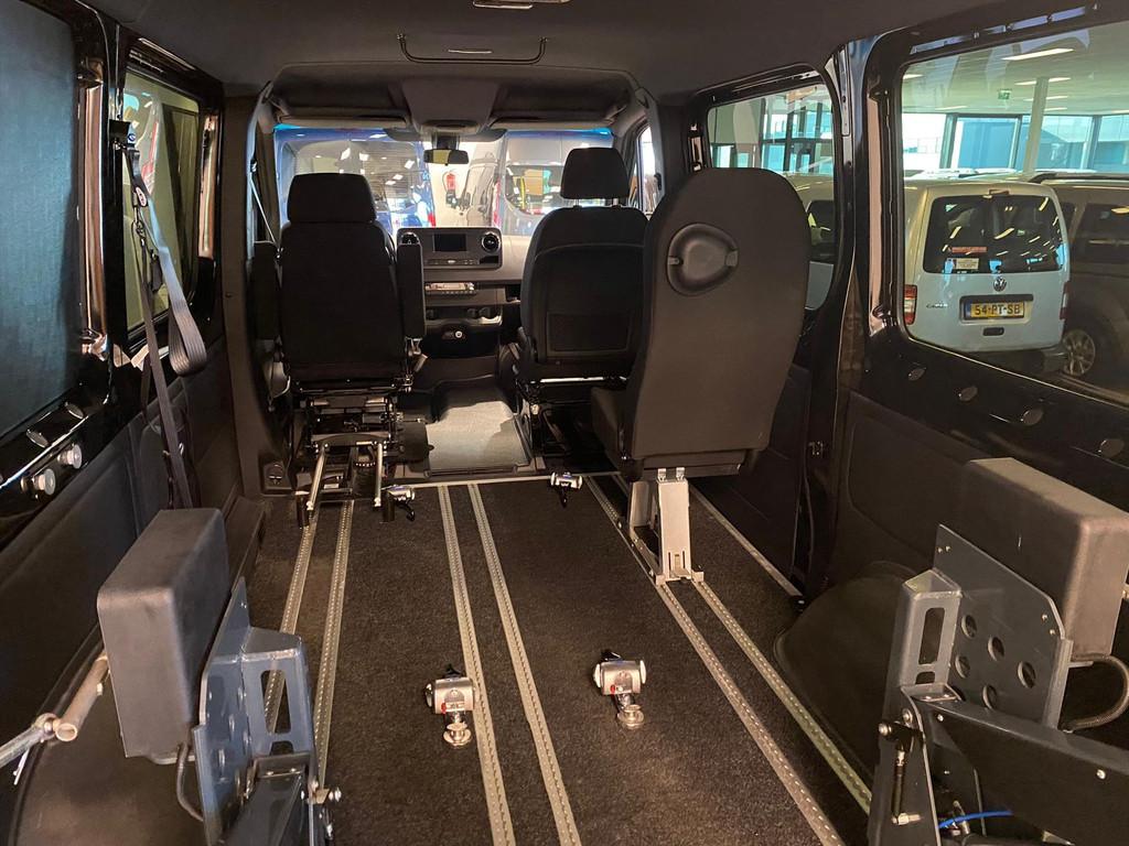 Mercedes-Benz Sprinter L1H1 Rolstoelbus Automaat, Auto's, Bestelauto's, Automaat, 12 maanden, Stof, Gebruikt