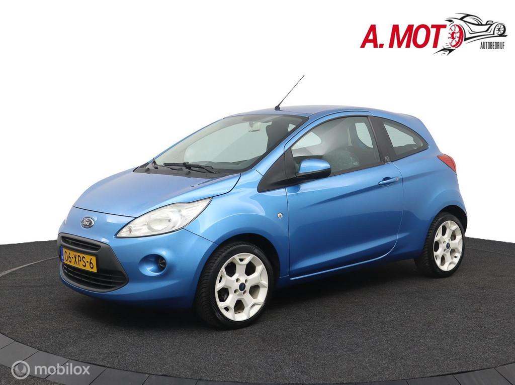 Ford Ka 1.2 Cool & Sound start/stop / apk 03-2027, Auto's, Ford, Voorwielaandrijving, Euro 5, Stof, Gebruikt