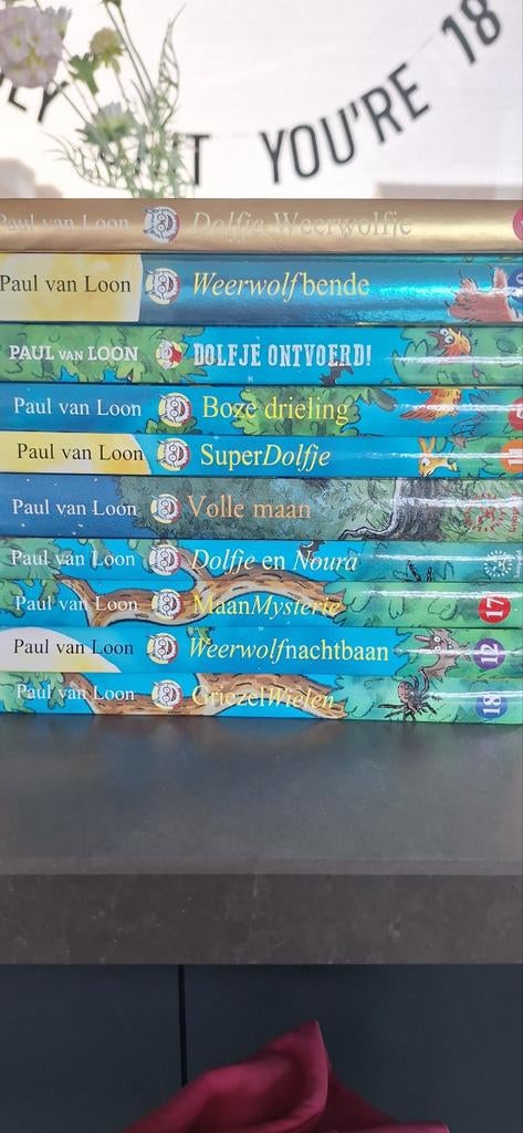 10 Dolfje Weerwolfje boeken van Paul van Loon, Boeken, Ophalen of Verzenden