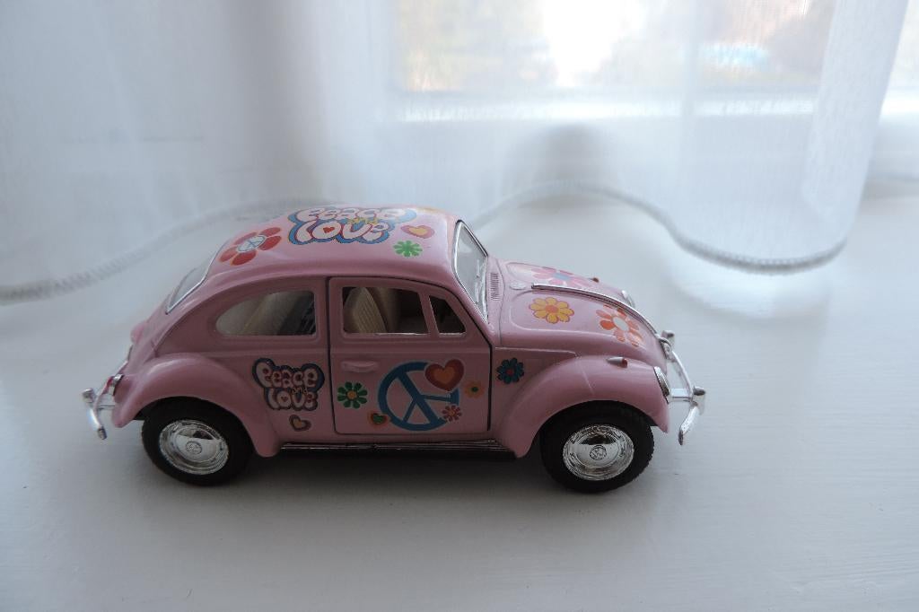 Roze of ecru VW Classical Beetle 1967, 1/32, Ophalen of Verzenden, Nieuw