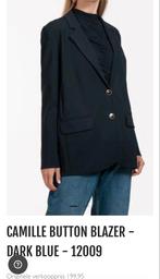 Studio Anneloes Camille blazer donkerblauw M travelstof, Maat 38/40 (M), Blauw, Ophalen of Verzenden, Jasje