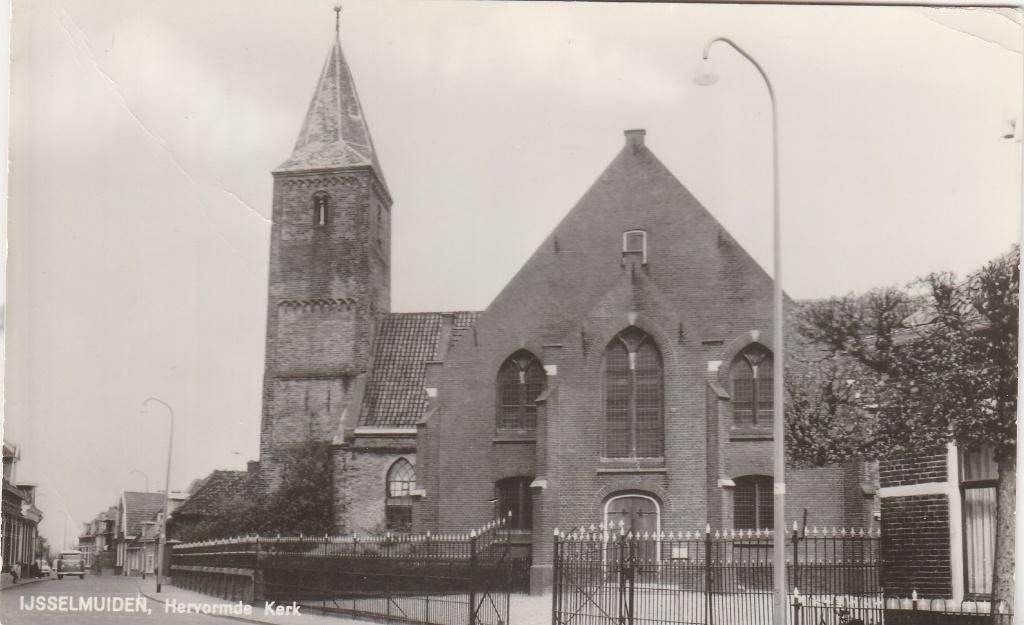 ijsselmuiden- herv. kerk, Verzamelen, Ophalen of Verzenden, 1940 tot 1960, Friesland