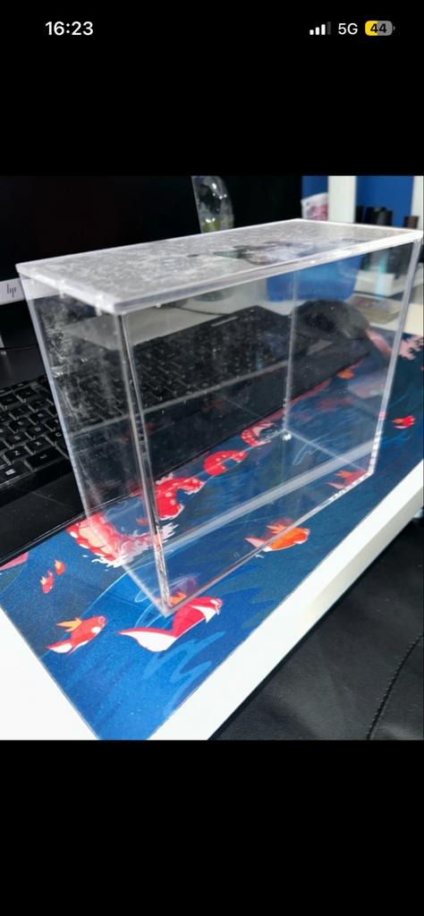 4 lagen transparante 30x30x60cm acryl vitrine acrylstandaard showcase display case showcase display box bescherming display box voor verzamelfiguren, model, grote presentatiedoos
