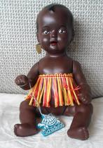 Pop Schildpad / Schildkröt. Duits. Donkergetint. 16 cm., Verzamelen, Ophalen of Verzenden, Zo goed als nieuw, Pop